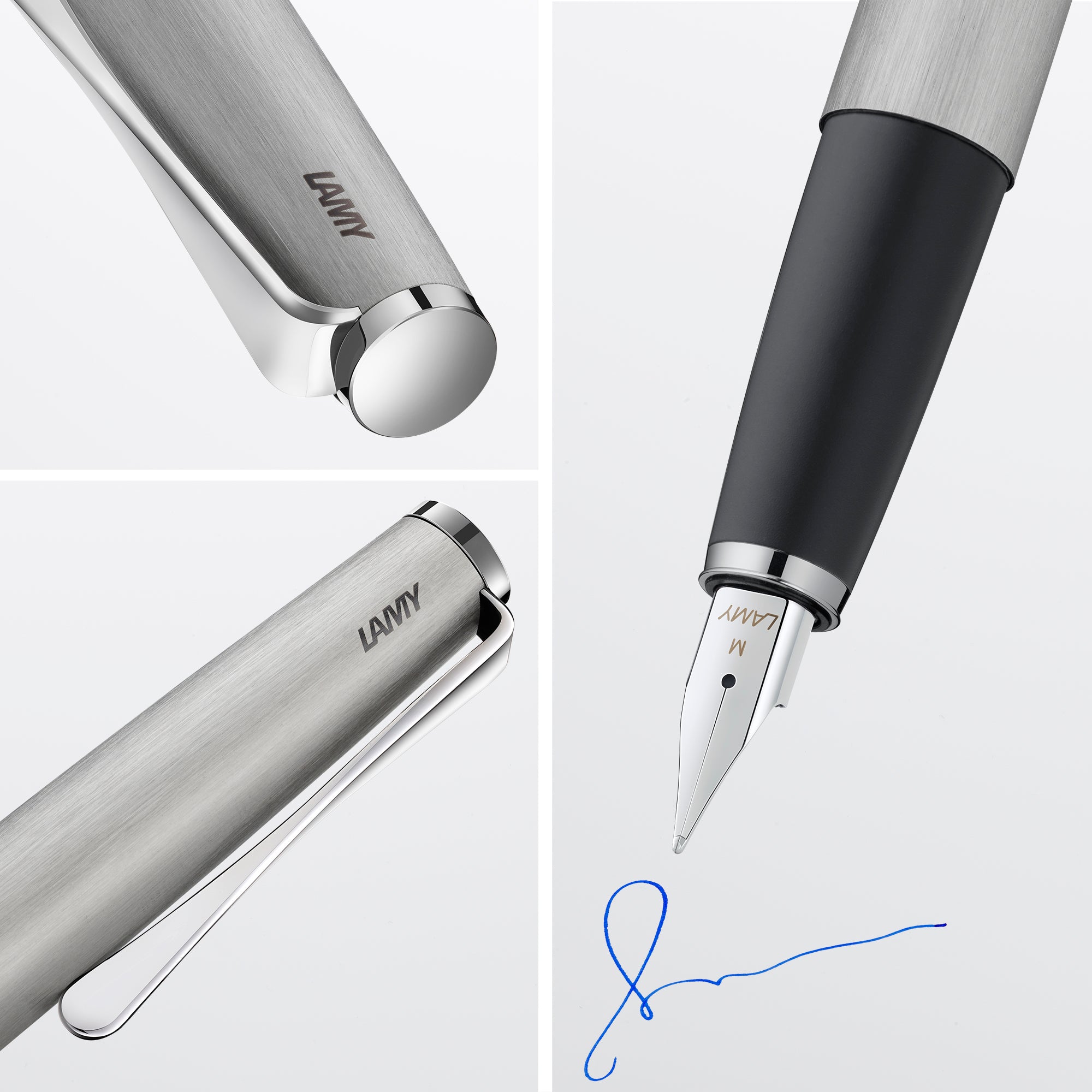 LAMY studio brushed steel Fountain pen