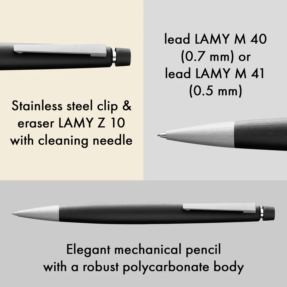 LAMY 2000 black mechanical pencil