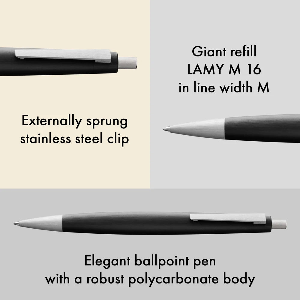 LAMY 2000 black ballpoint pen