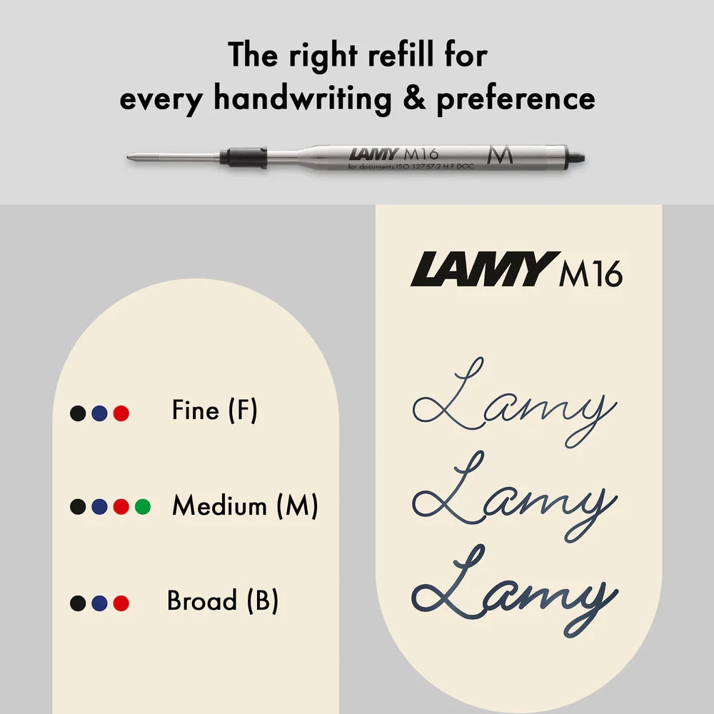 LAMY 2000 black ballpoint pen