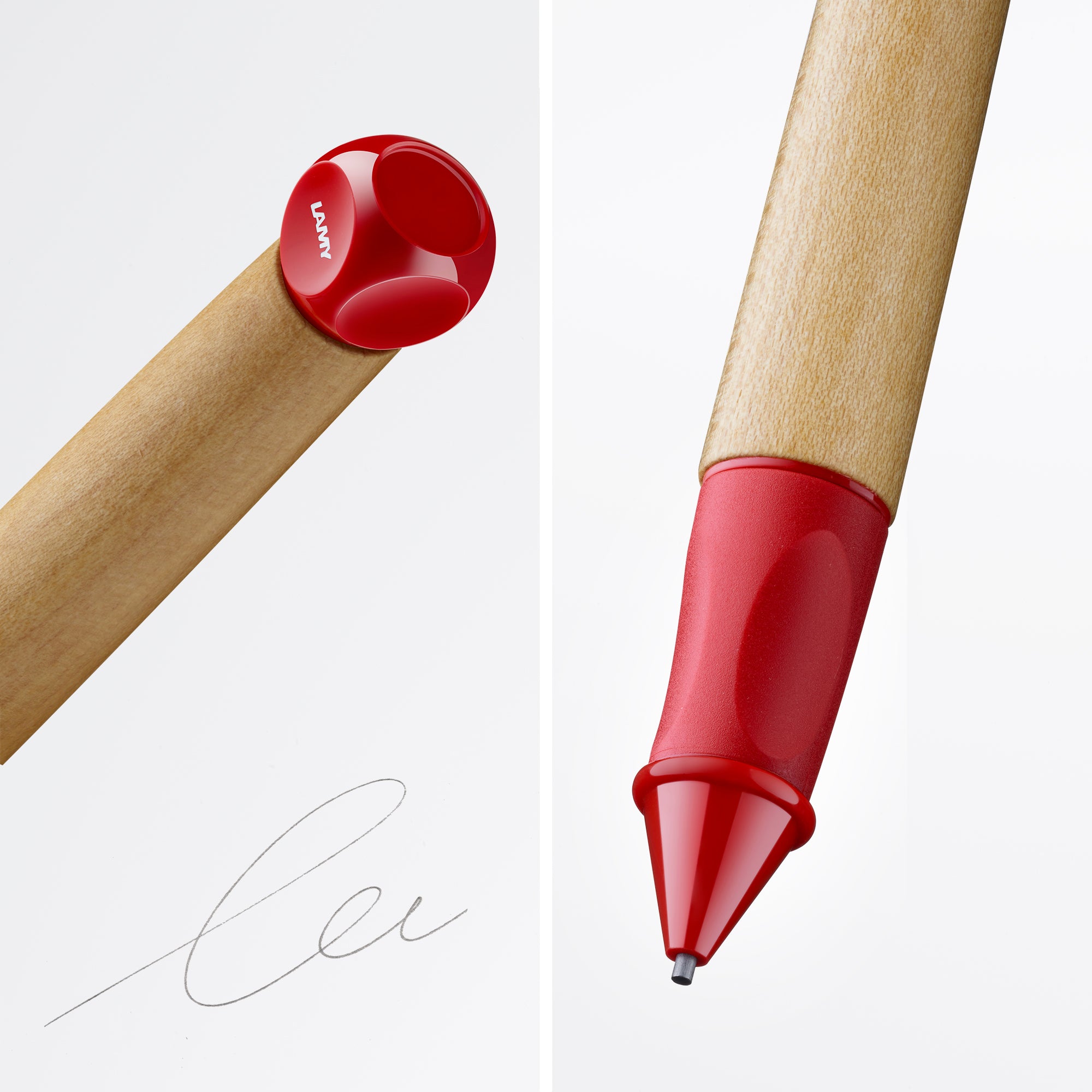 LAMY abc red mechanical pencil 1.4 mm