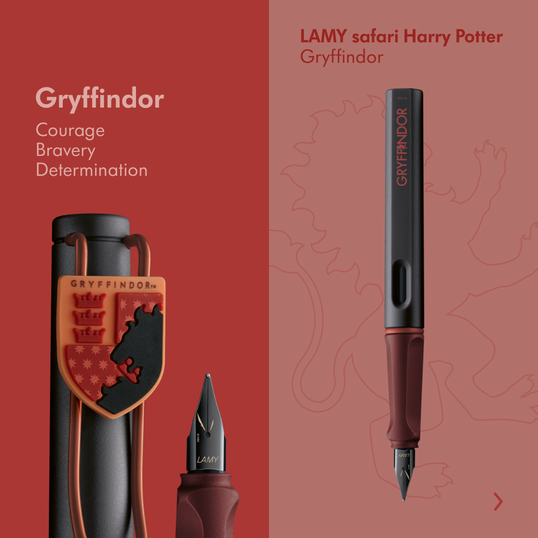 LAMY safari Harry Potter fountain pen - Gryffindor
