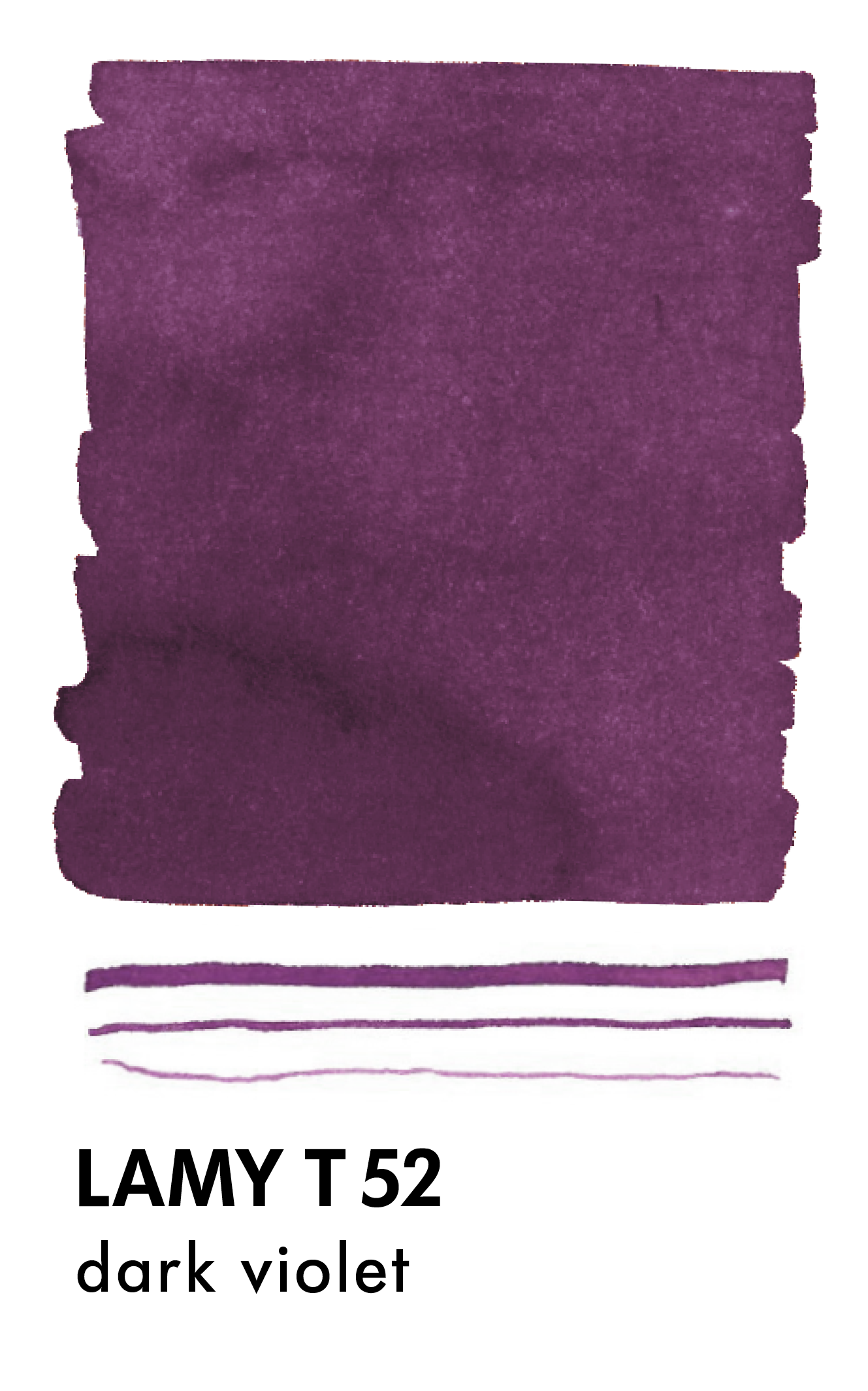 LAMY T52 Bottled Ink dark lilac - 50ml