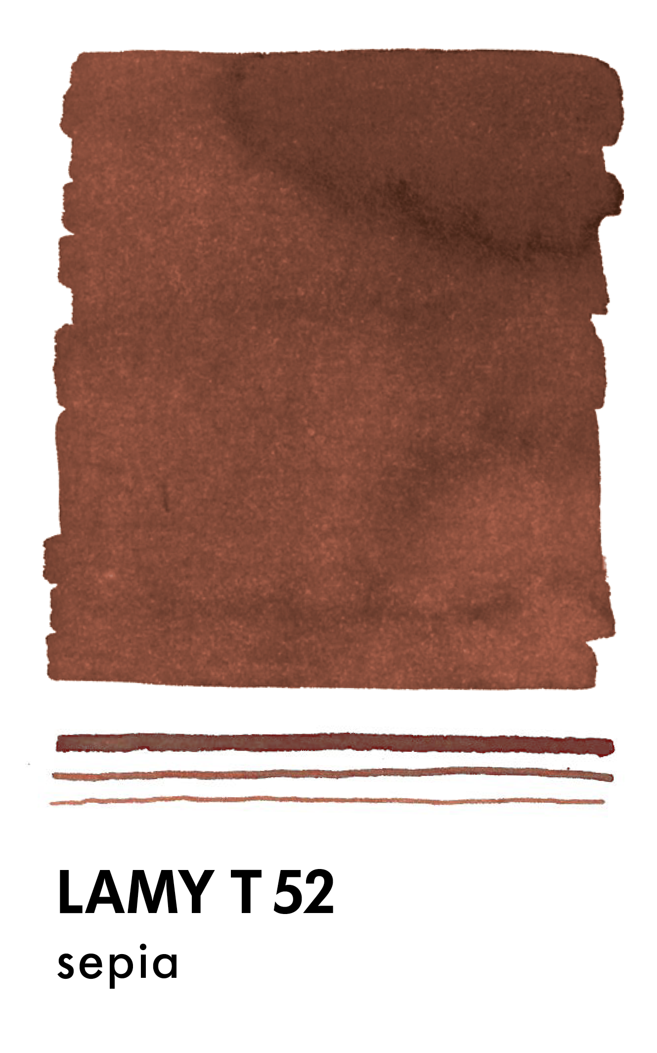 LAMY T52 Bottled Ink Sepia - 50ml