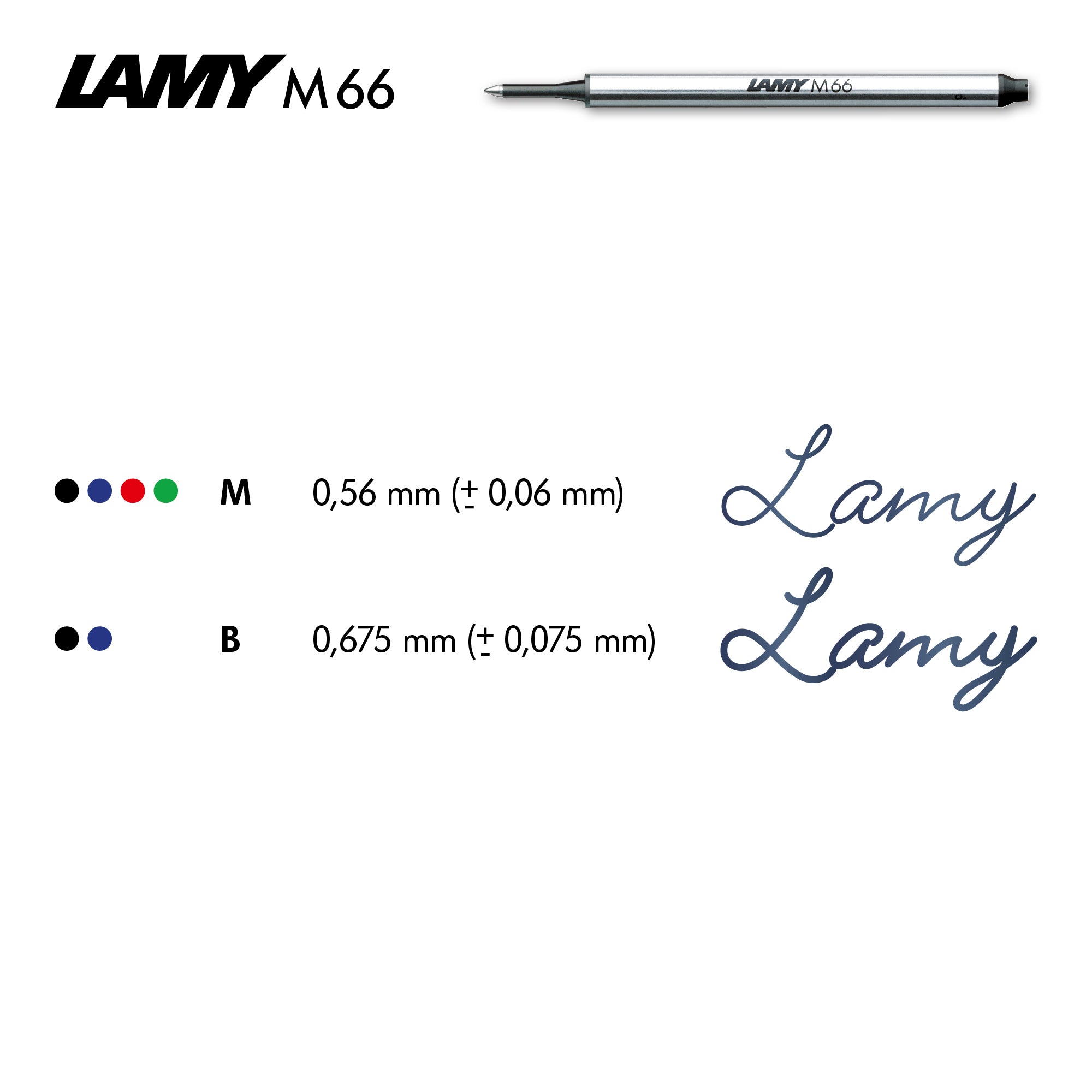 LAMY M66 rollerball refill