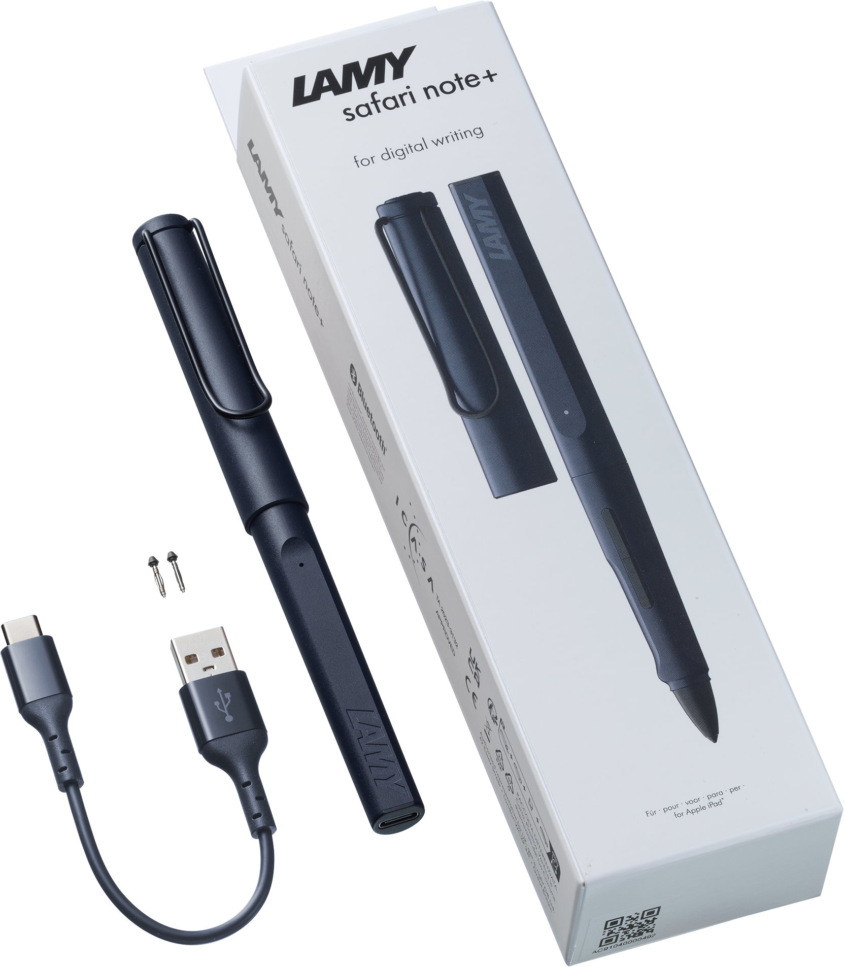 LAMY safari note+ Digital Writing for iPad - Steel black matt