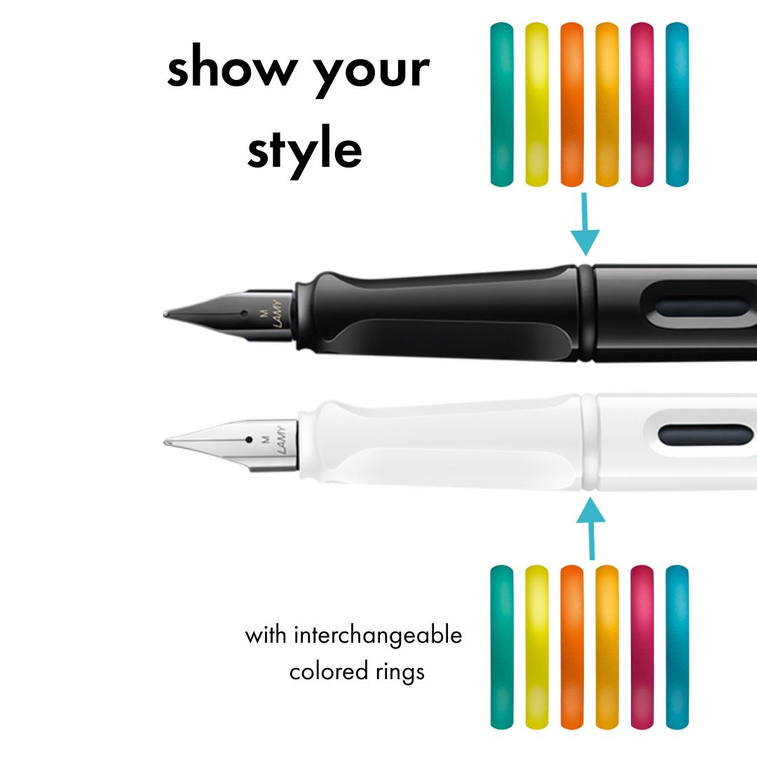 LAMY safari all white multicolor gift set