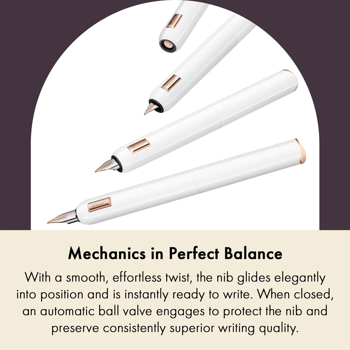 LAMY dialog cc white fountain pen