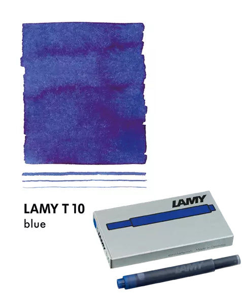 LAMY T10 bläckpatroner - blå