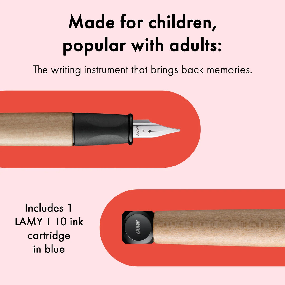 LAMY abc svart reservoarpenna