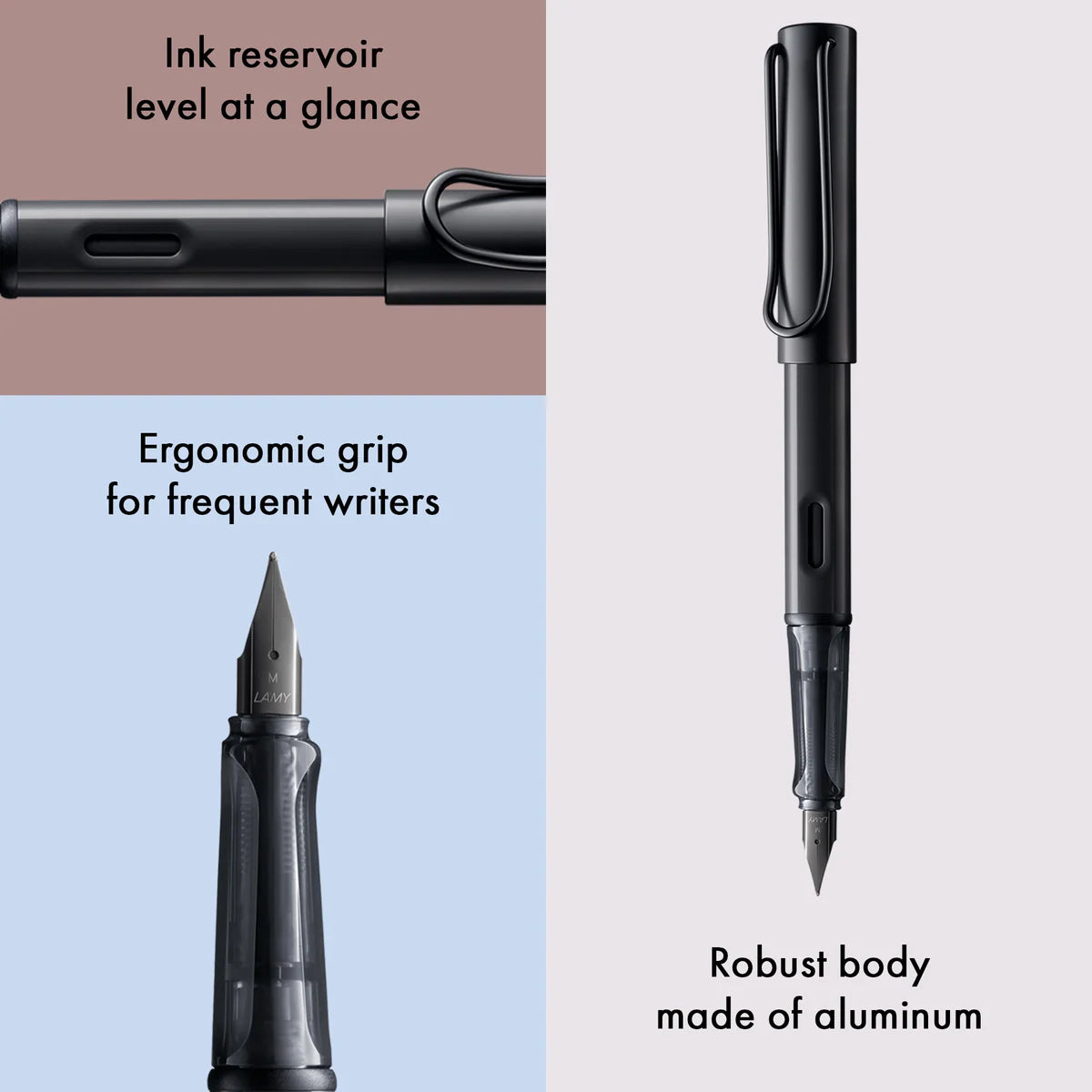 LAMY AL-star svart reservoarpenna