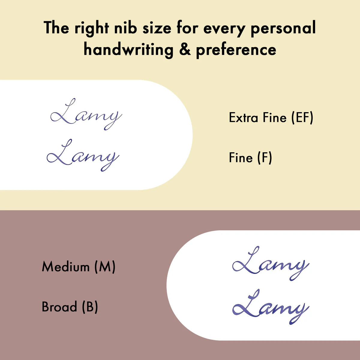 LAMY Lx marron Reservoarpenna