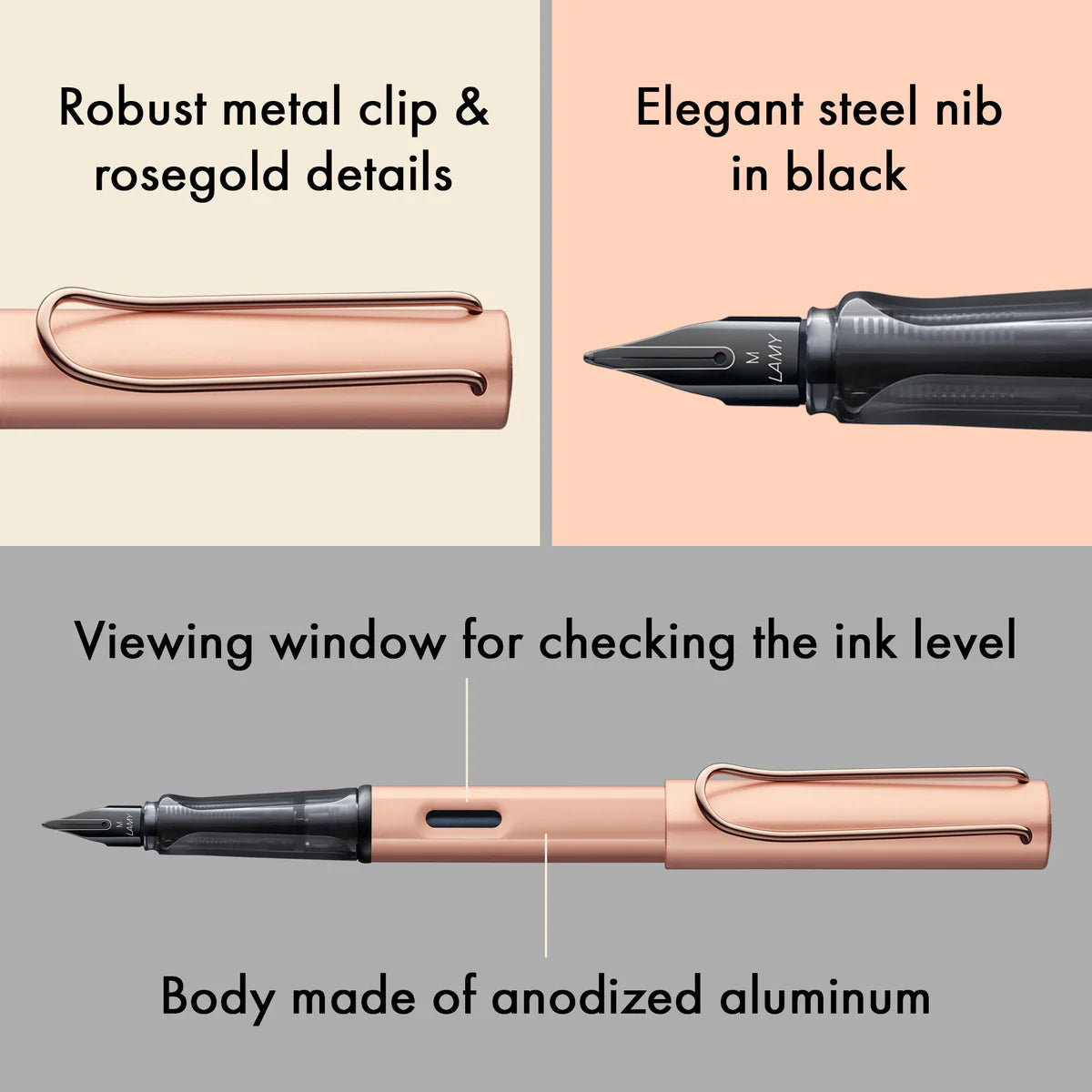 LAMY Lx Rose Gold Fountain pen