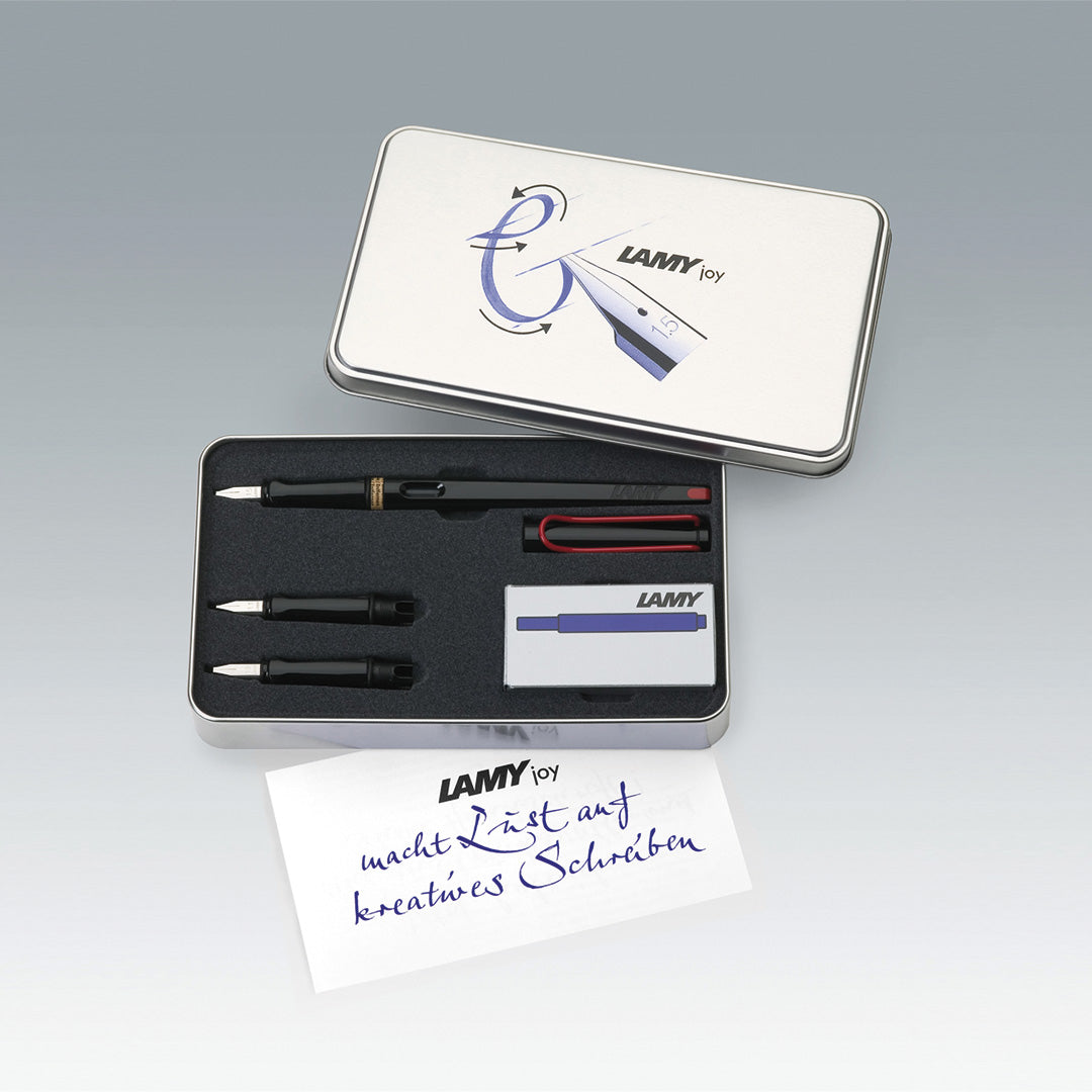 LAMY joy calligraphy pen set black