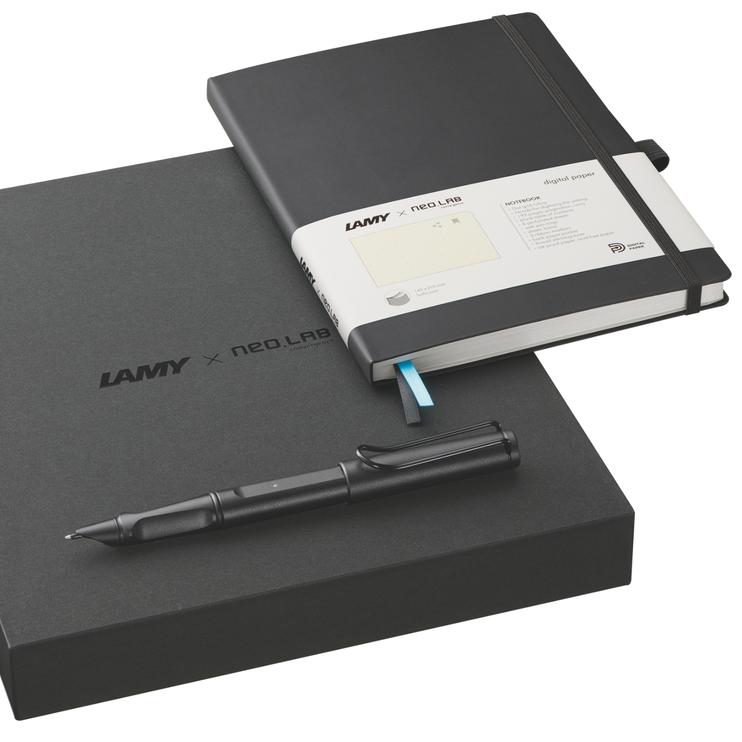 LAMY safari all black ncode Set Digital Writing