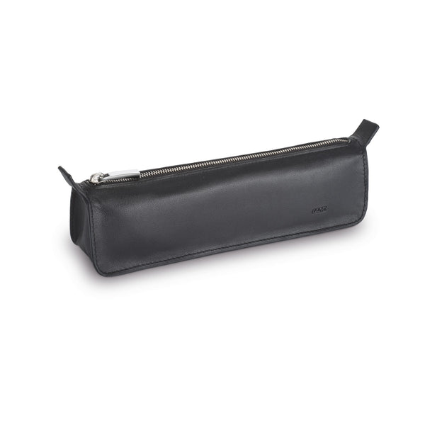 Black leather on sale pencil pouch