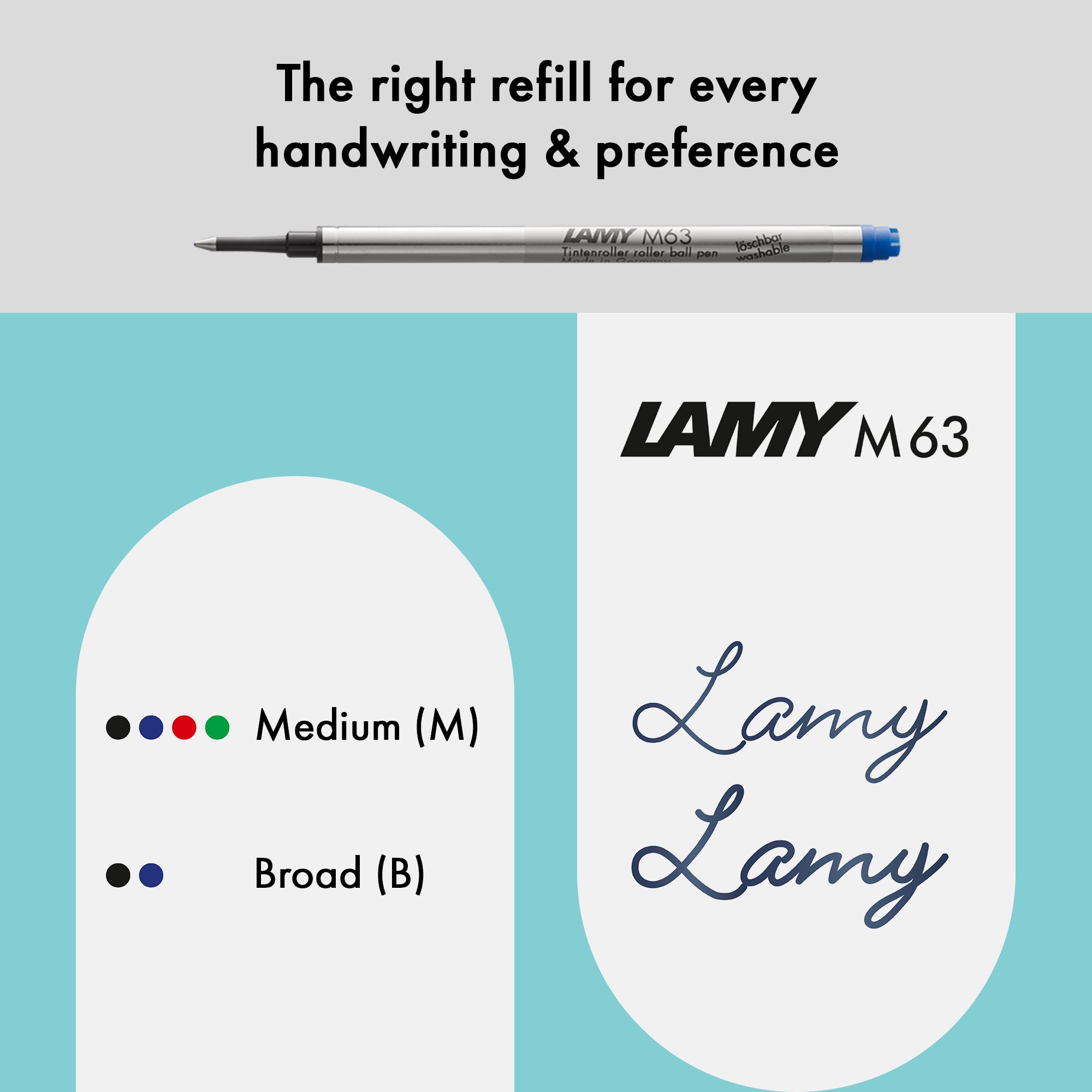 LAMY cp 1 aquamarine Rollerball pen