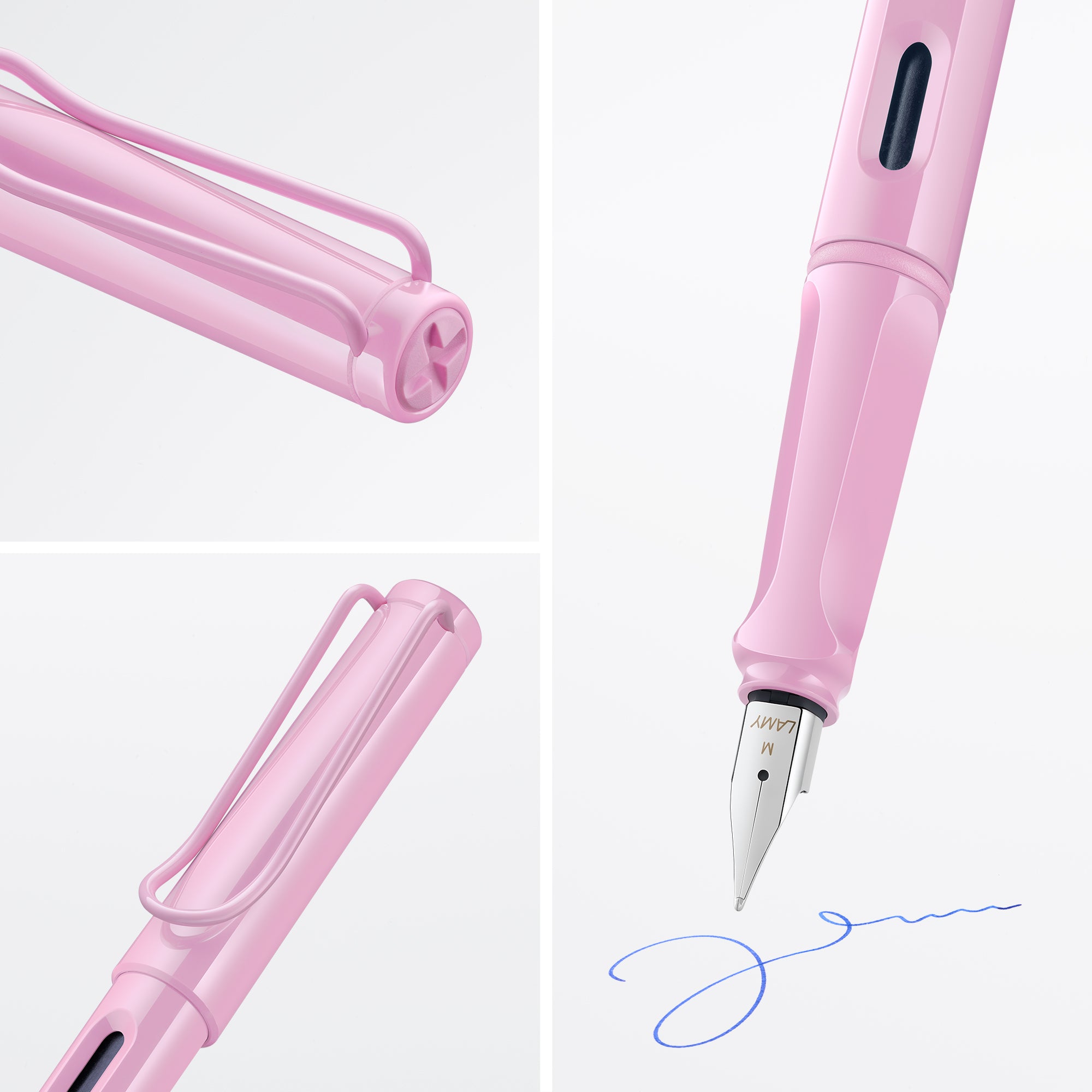 LAMY safari light rose fountain pen