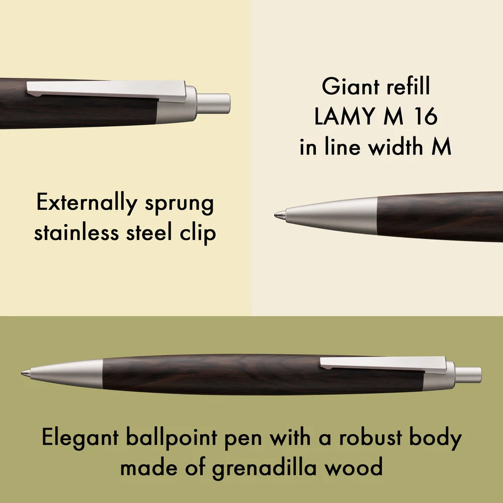 LAMY 2000 blackwood ballpoint pen