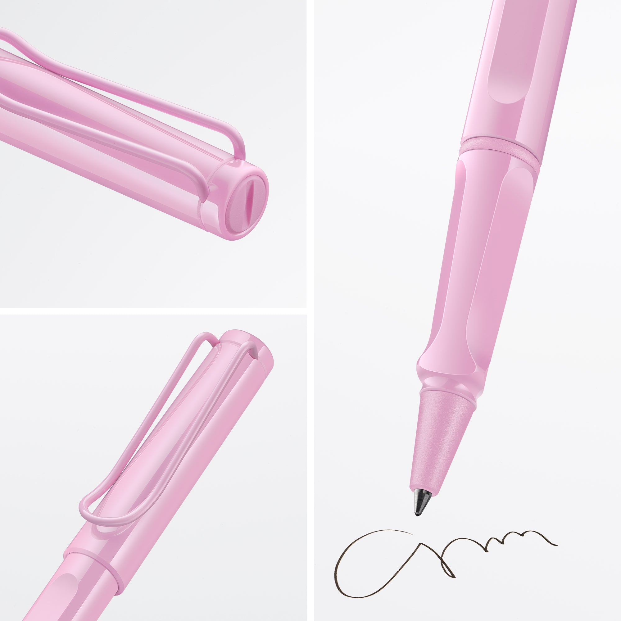 LAMY safari light rose rollerball pen
