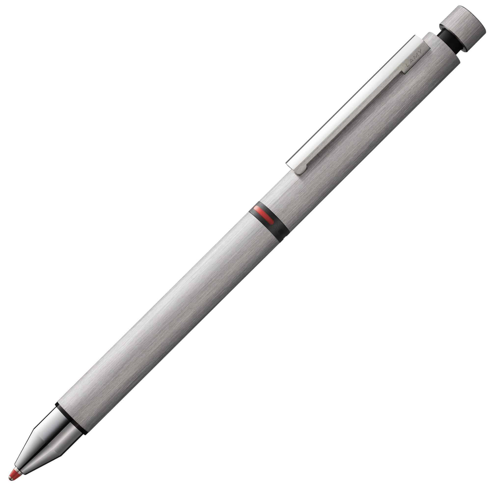 LAMY cp 1 tri pen brushed - with red marker