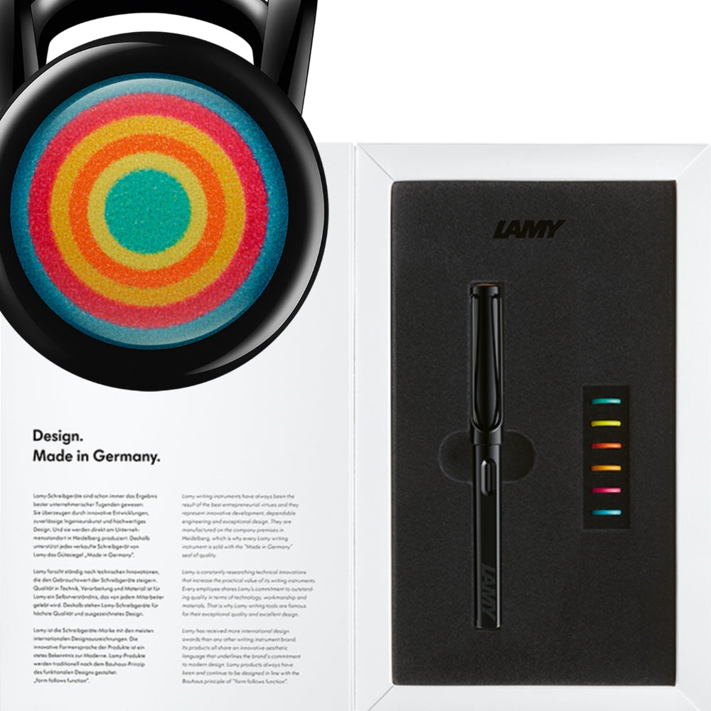 LAMY safari all black multicolor gift set
