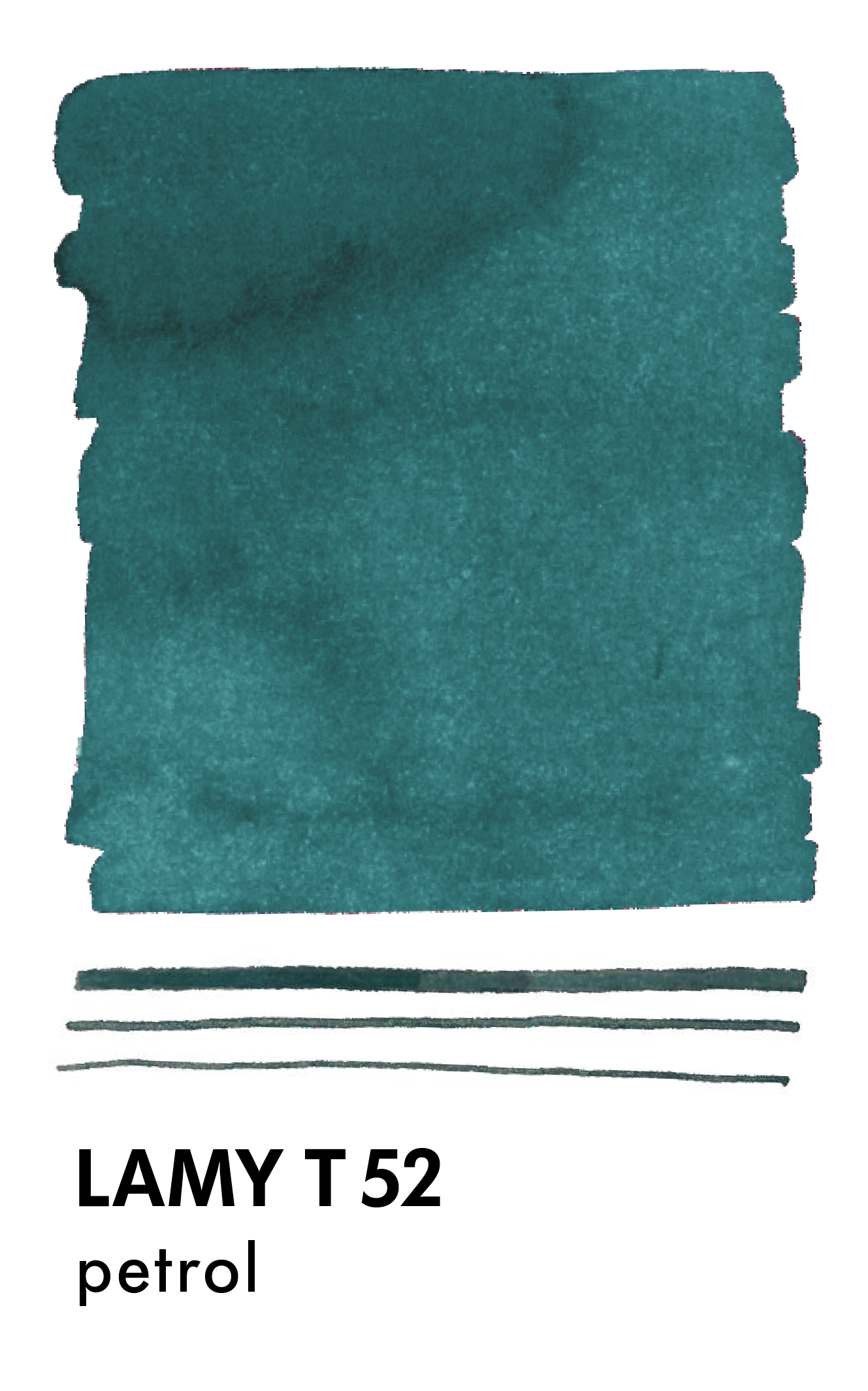 LAMY T52 Bottled Ink Petrol - 50ml