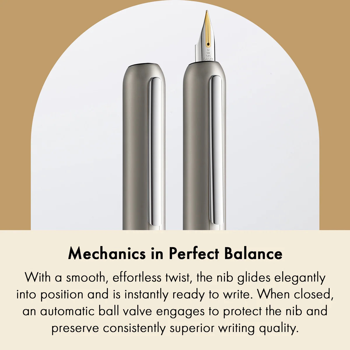 LAMY dialog 3 Palladium Fountain pen