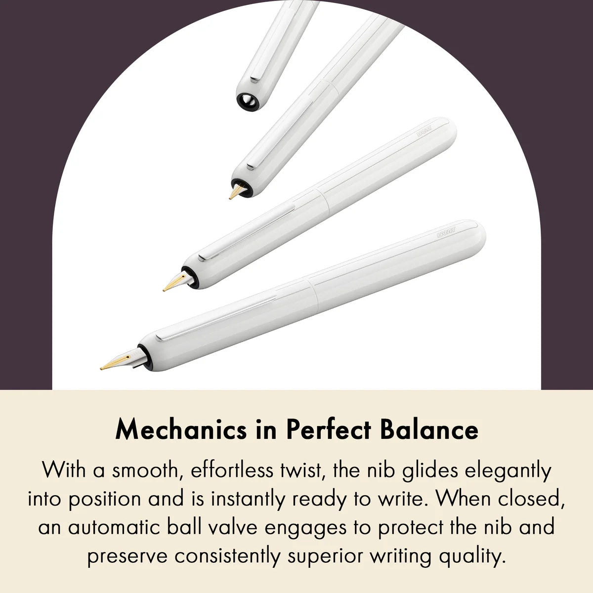 LAMY dialog 3 pianowhite Fountain pen