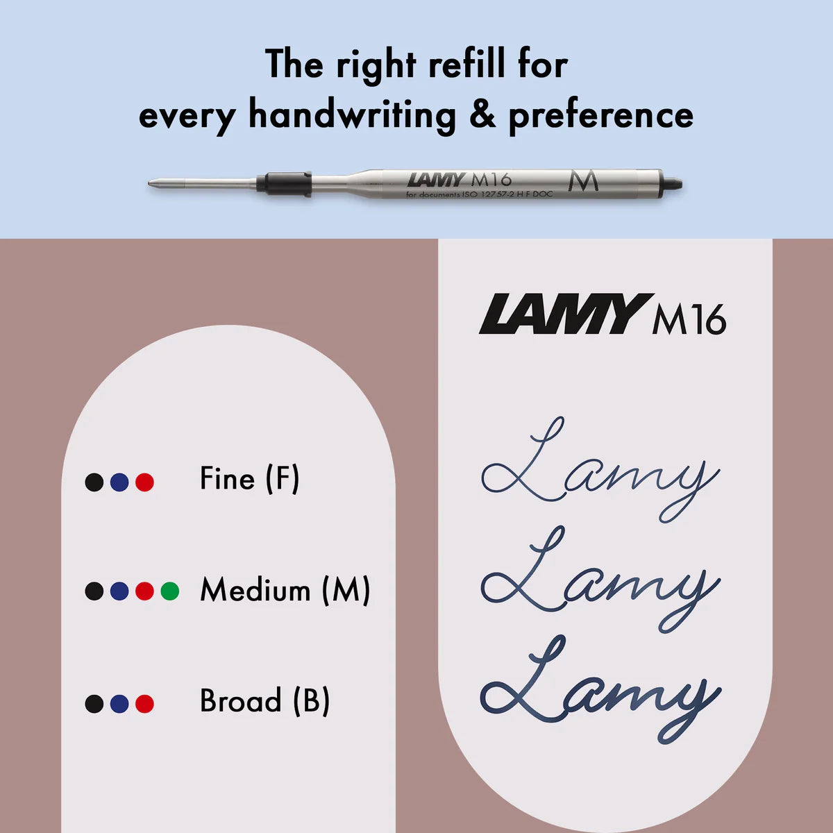 LAMY econ Kulspetspenna silver