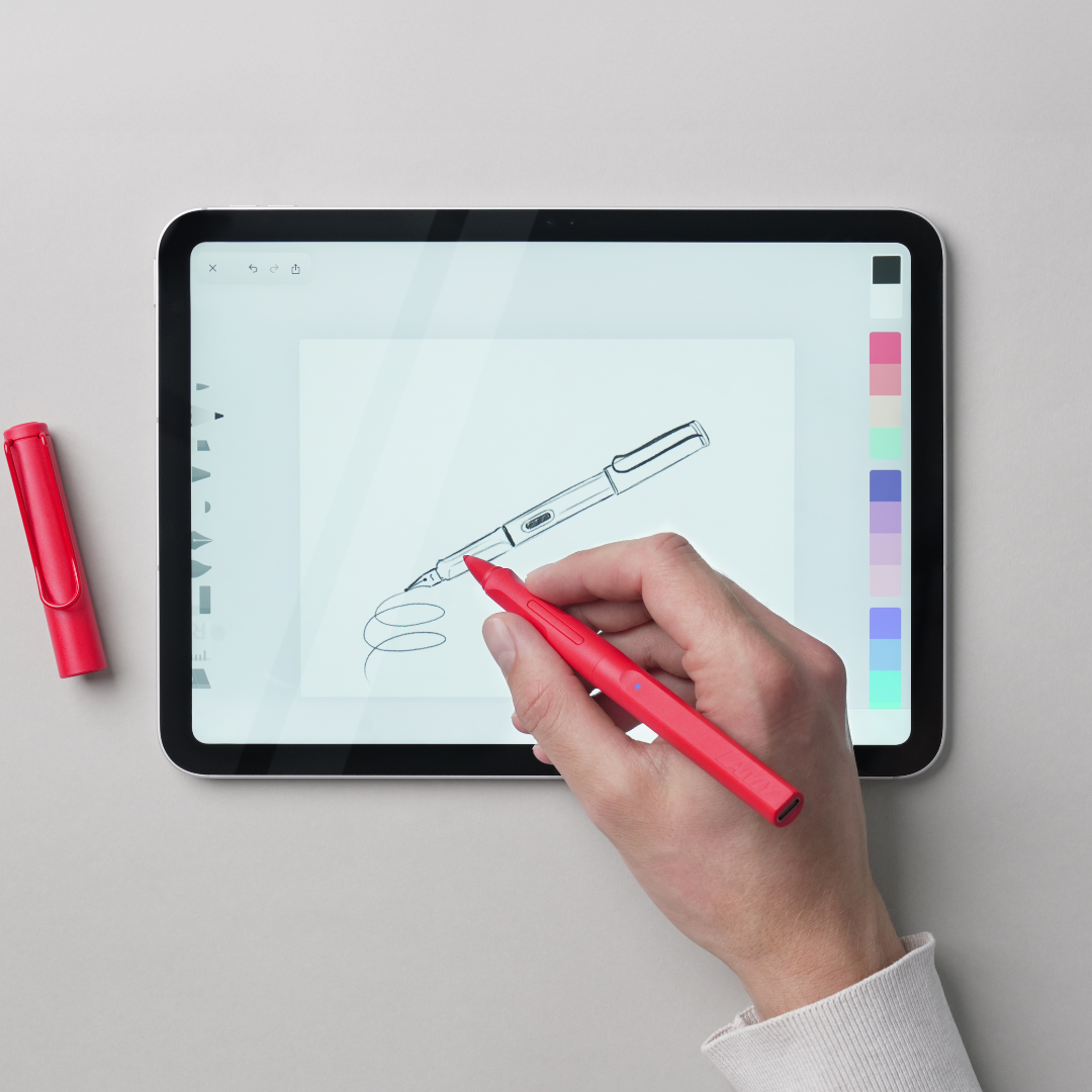 LAMY Safari note+ Digital Writing for iPad - Glossy red