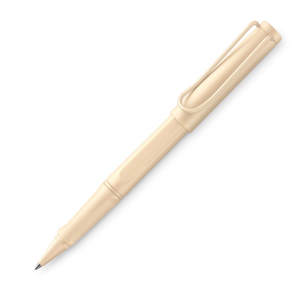 LAMY safari cream rollerball pen