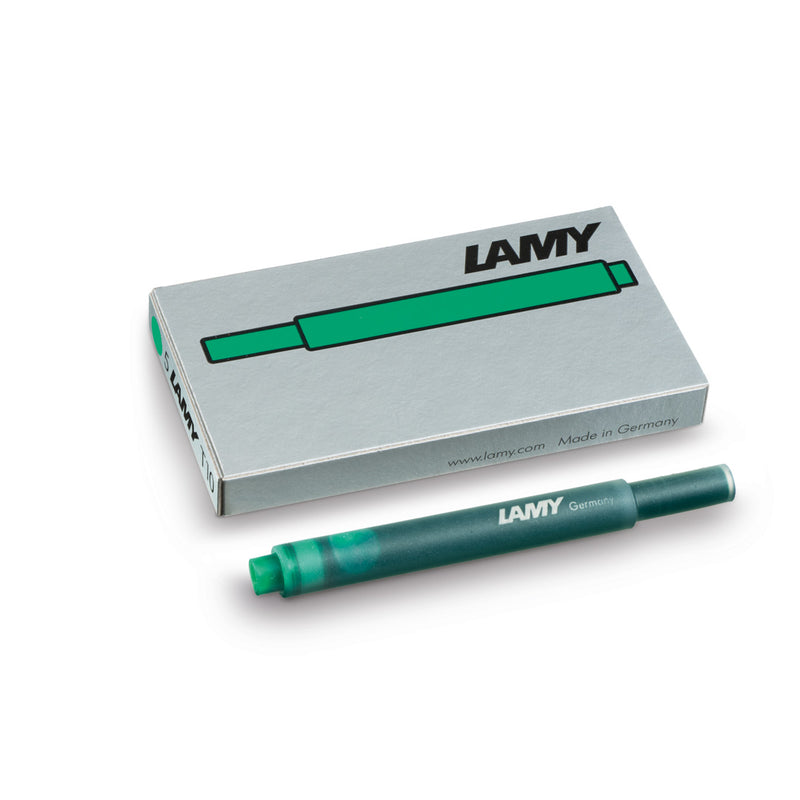 LAMY T10 ink cartridges - green
