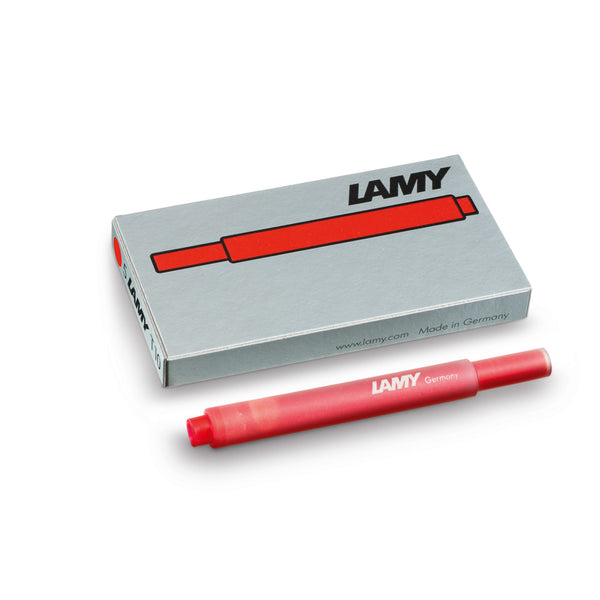 LAMY T10 ink cartridges - red