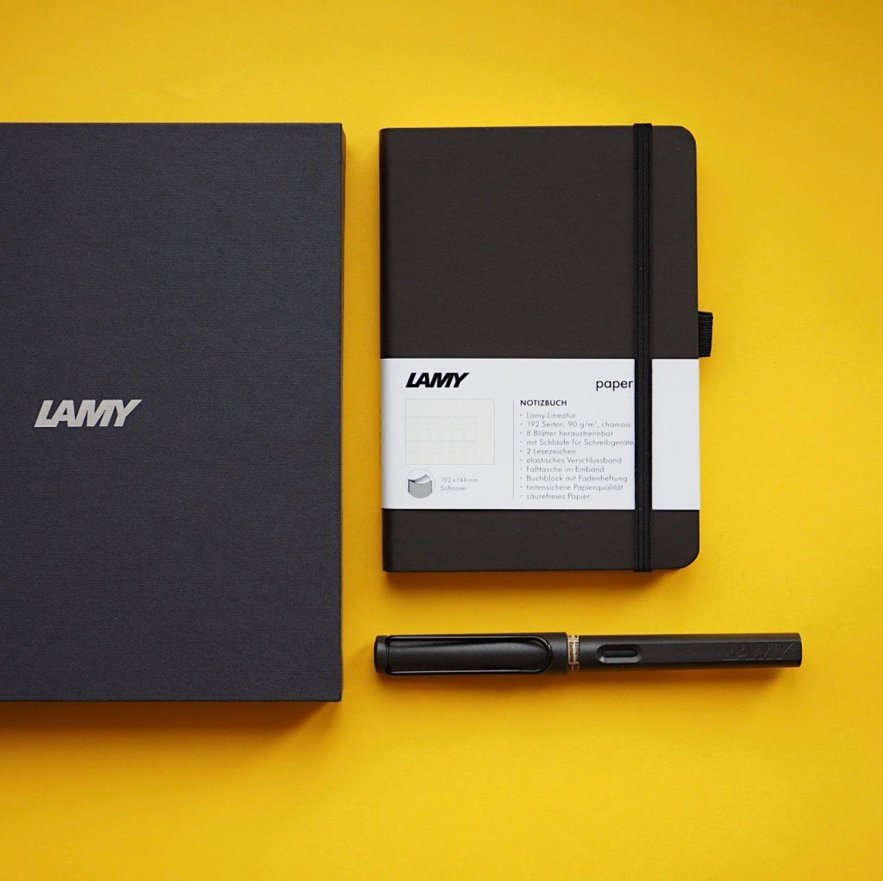 LAMY safari + notebook A6 gift set