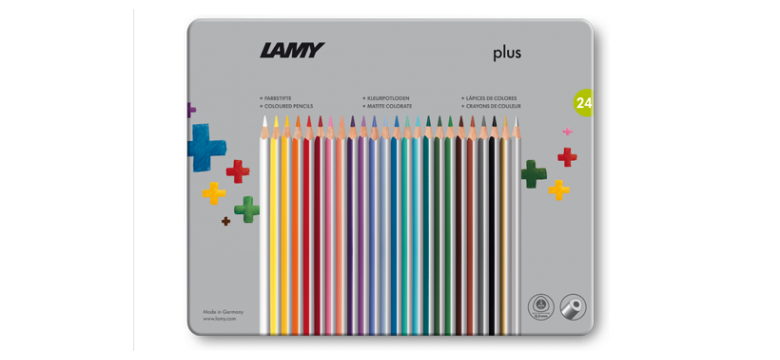 LAMY plus colored pencils metal box 24st